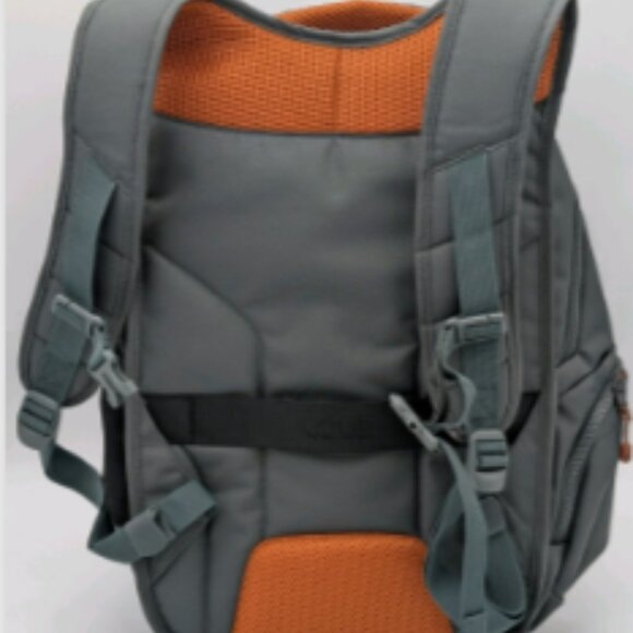 Lolë Quilted Laptop Backpack GRAY/COPPER - Picture 3 of 6
